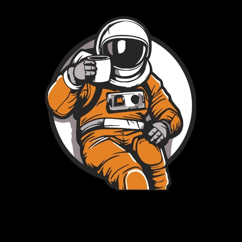 Kaffee Cafe Astronaut