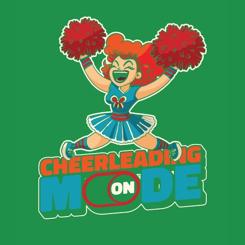 Cheerleader Cheerleading Mode On