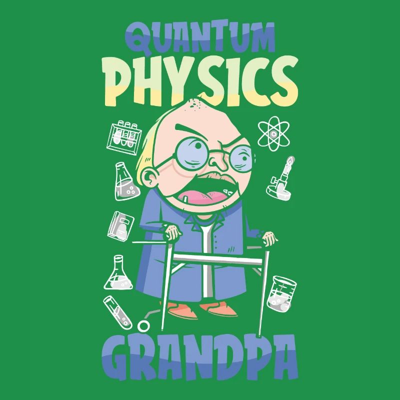 Physik Phyiker Opa Quantenphysik