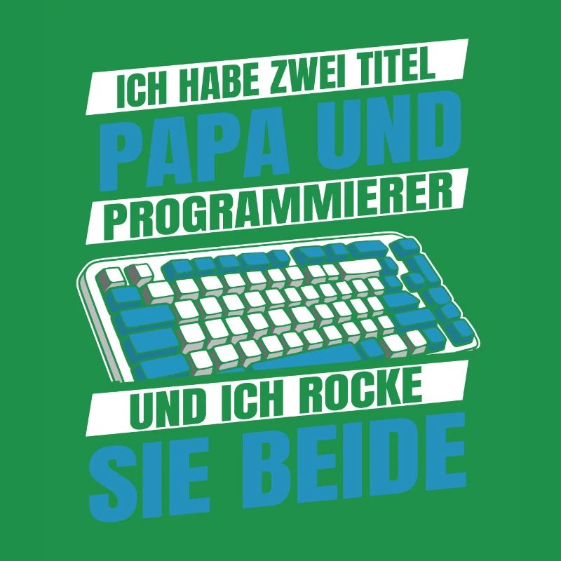 Entwickler Coder Programmierer Vater