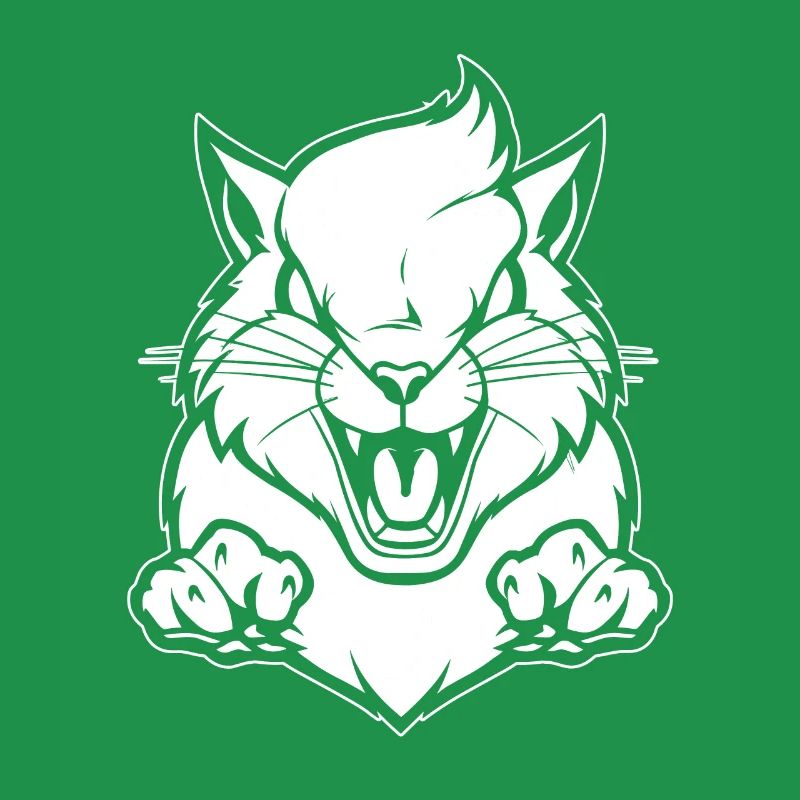 Eichhörnchen Wütend