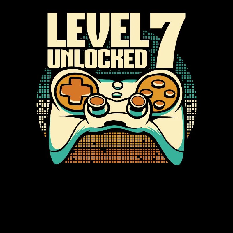 Gamer Gaming Level 7 Unlocked