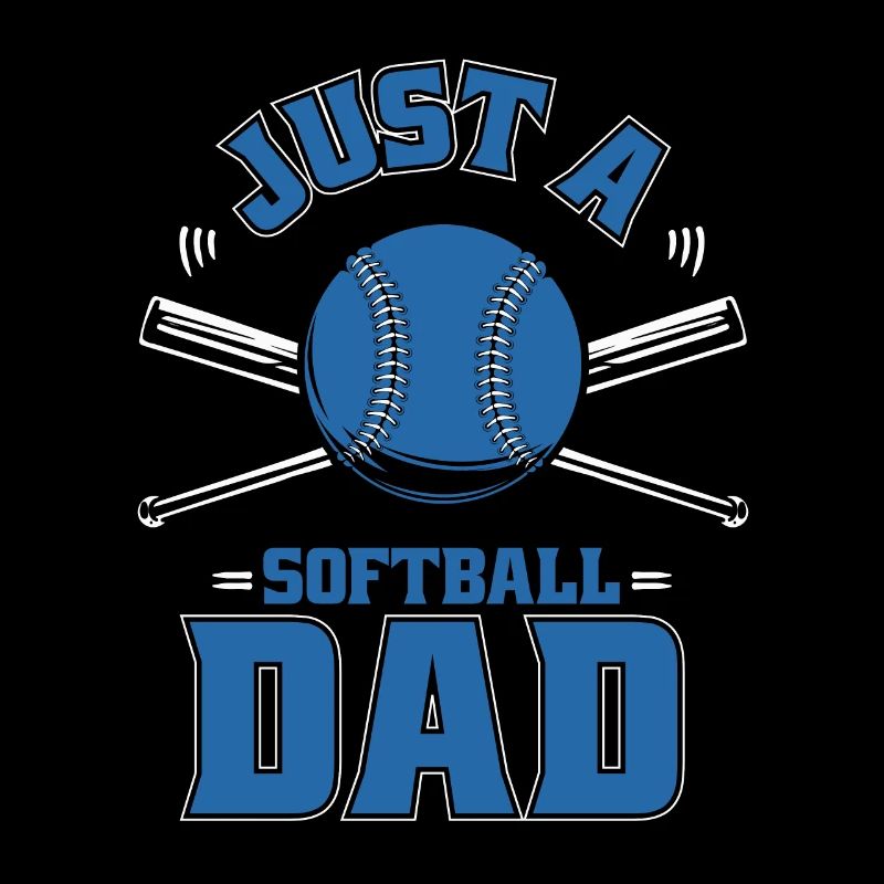 Softball juste un papa de softball