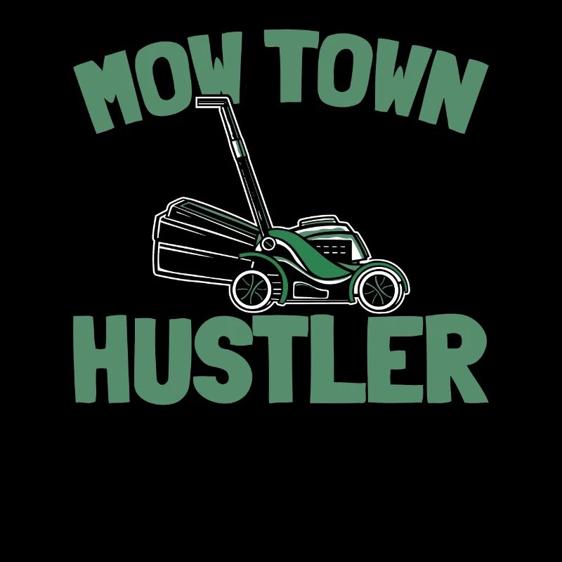 Lawn mower mowing