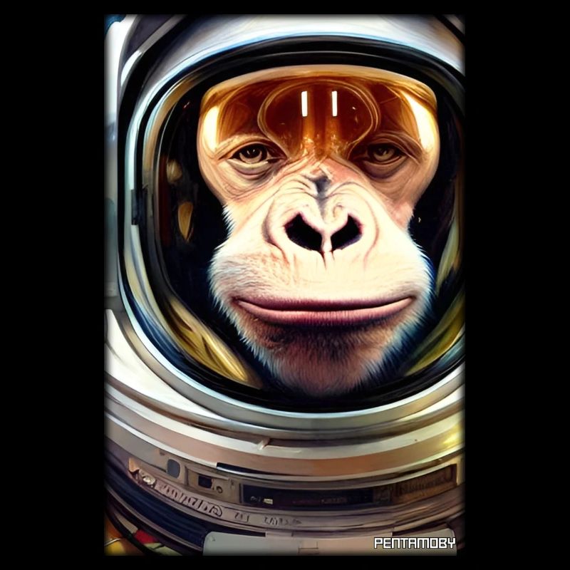Monkey Animal Astronaut Space Space Universe 4