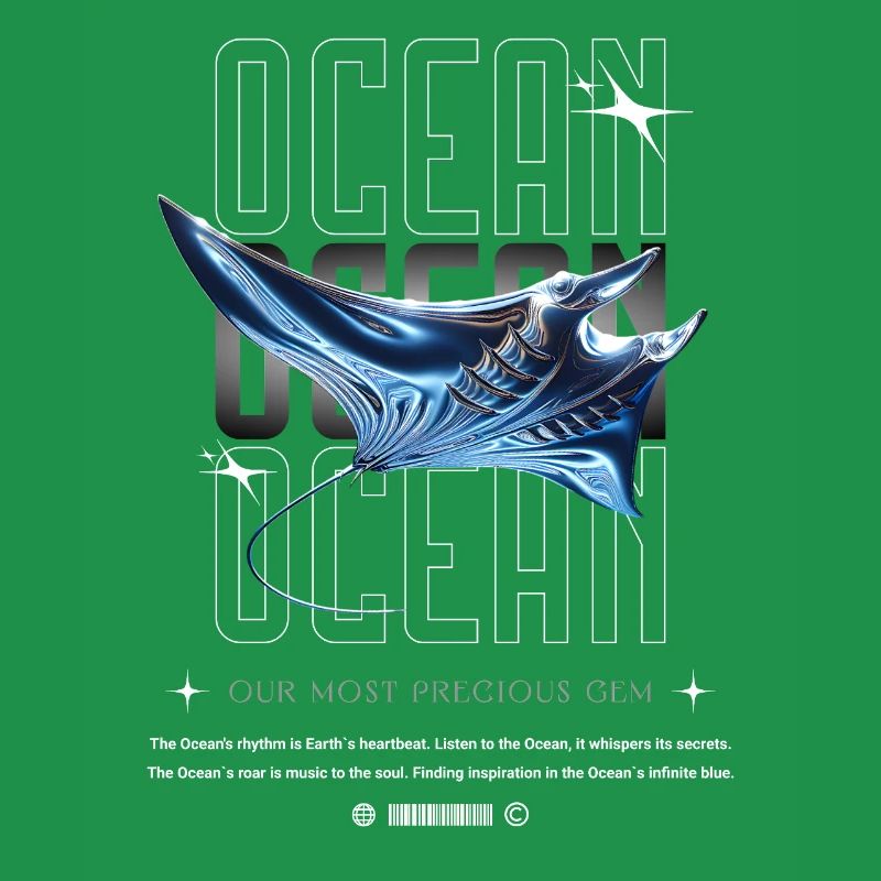 Ocean Manta Precious Treasure