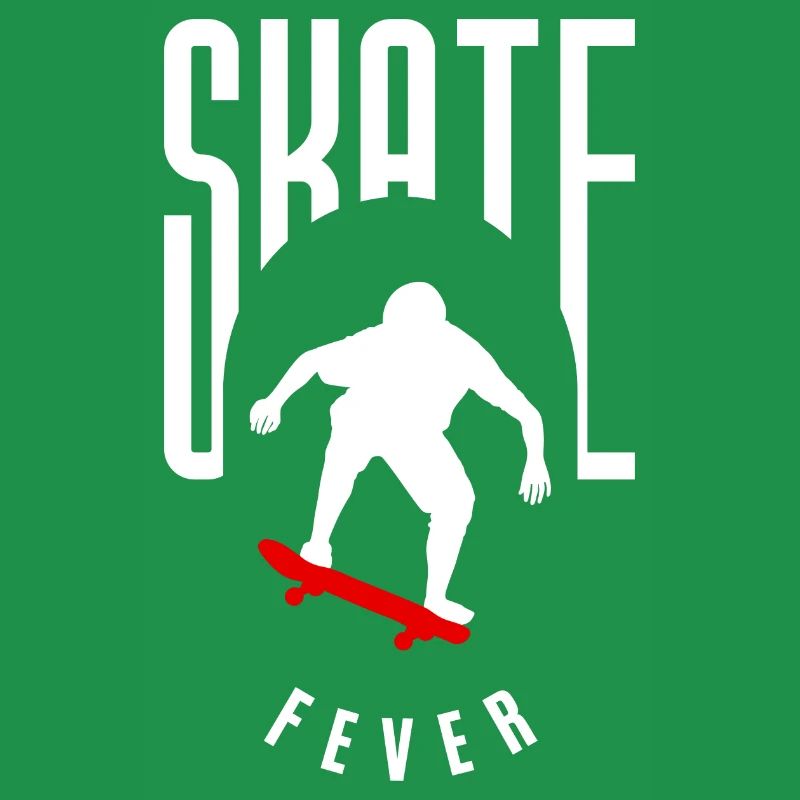 Conception de skateboard et de patineur. Dans la conception Collen