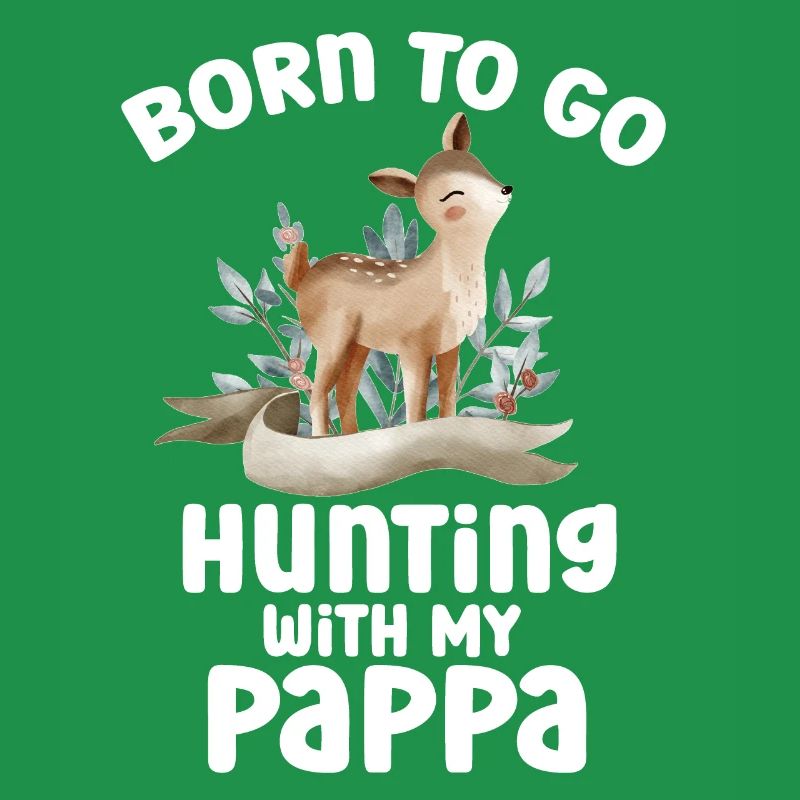 Né pour chasser avec papa