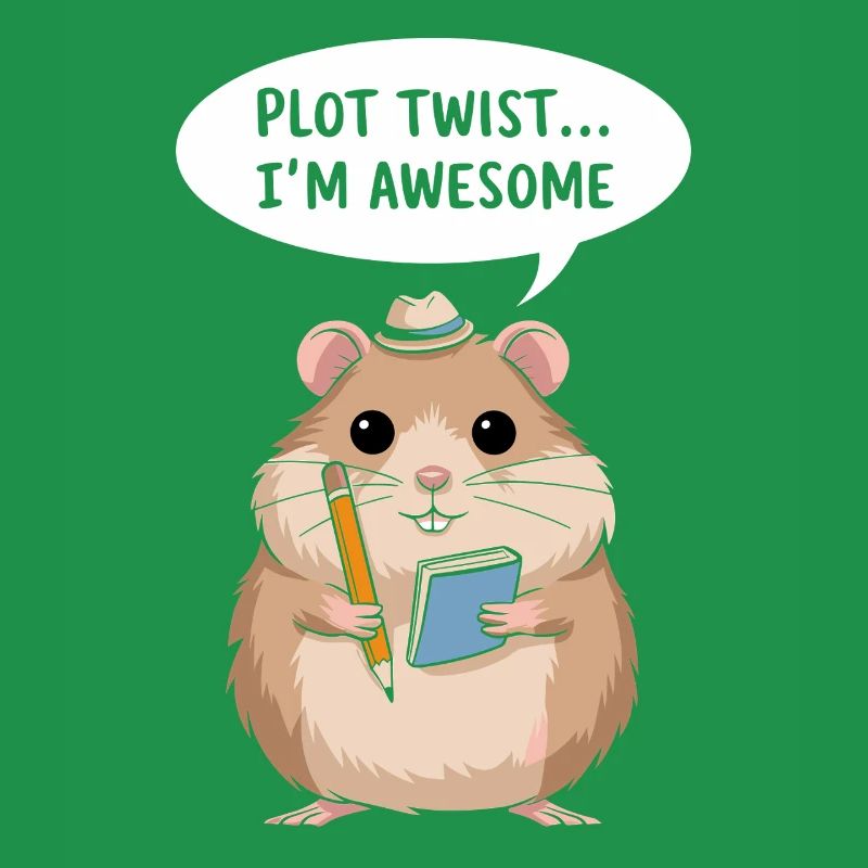 Hamster Author: Plot Twist... I'm great