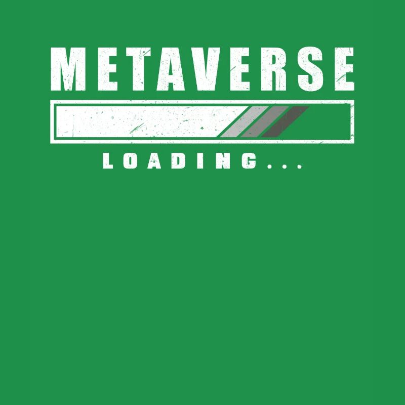 Metaverse Funny Loading Design VR