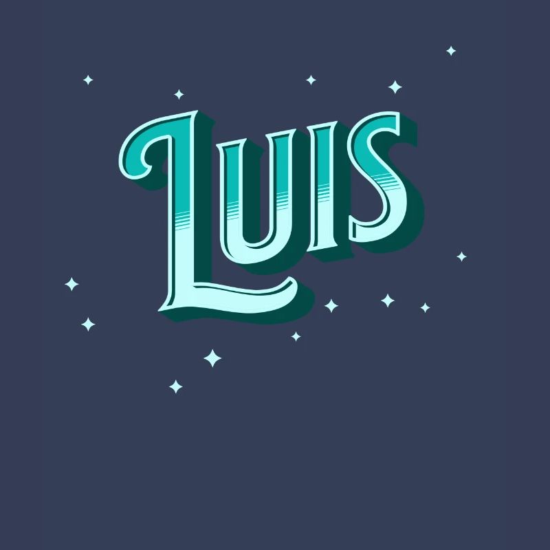 Luis name personalized