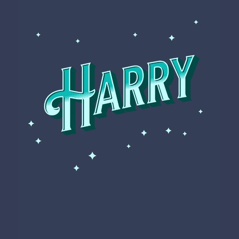 Harry name personalized