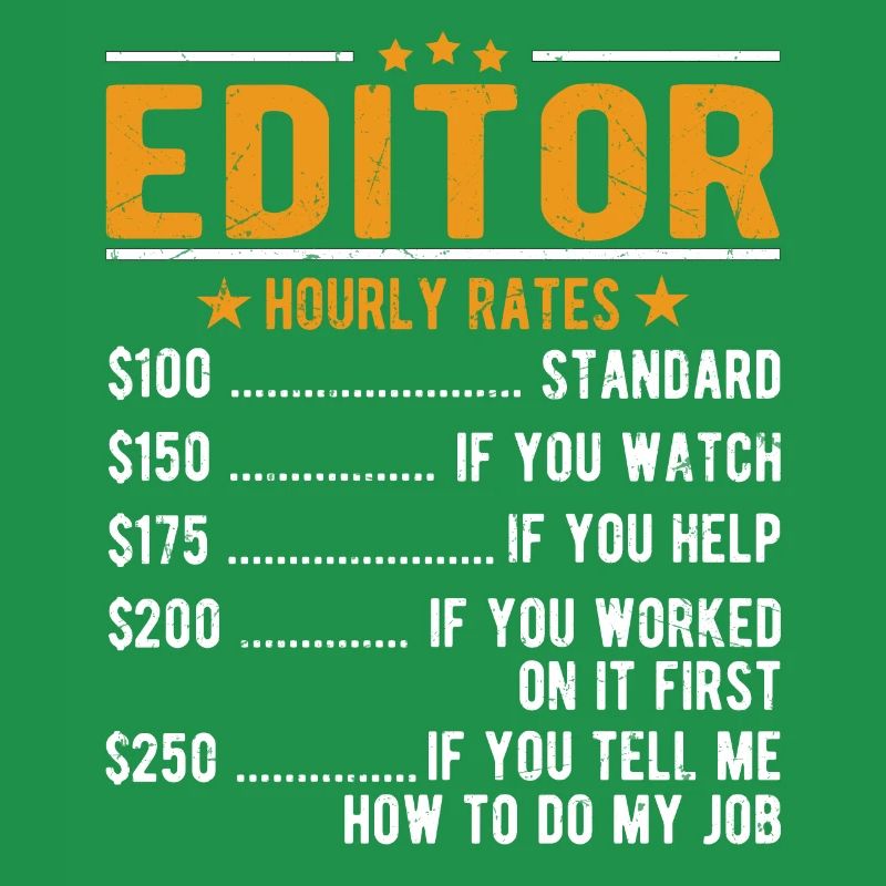 Editor Hourly Wage