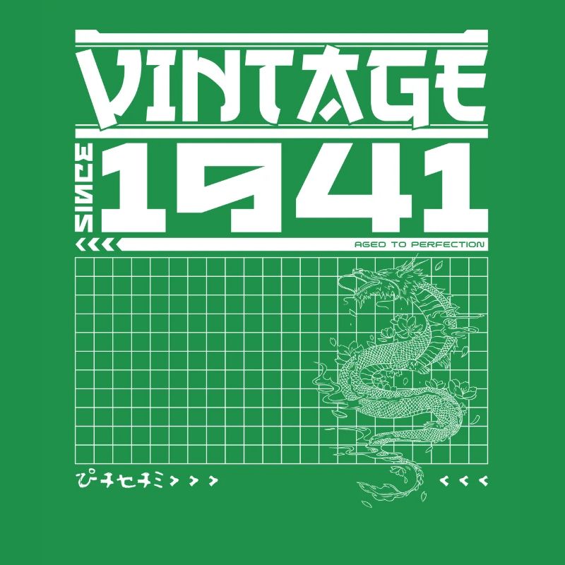 Samurai-Geist seit 1941 - 84. Geburtstag Drache