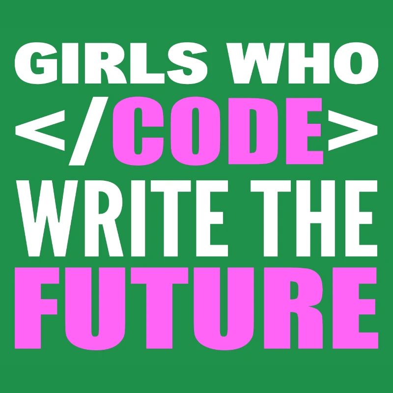 Girls Who Code Write The Future Programmierer
