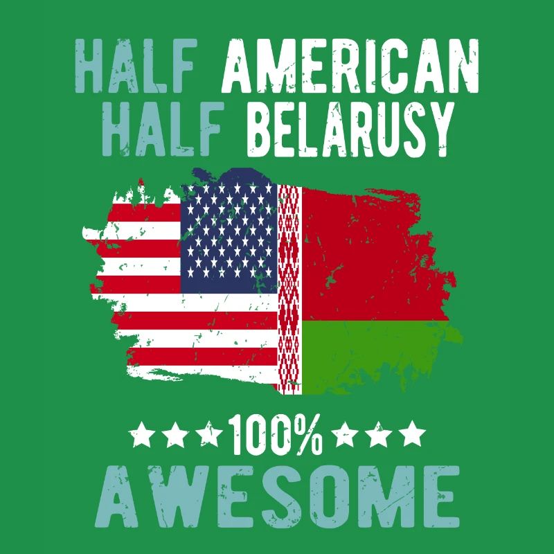Half American Half Belarusian