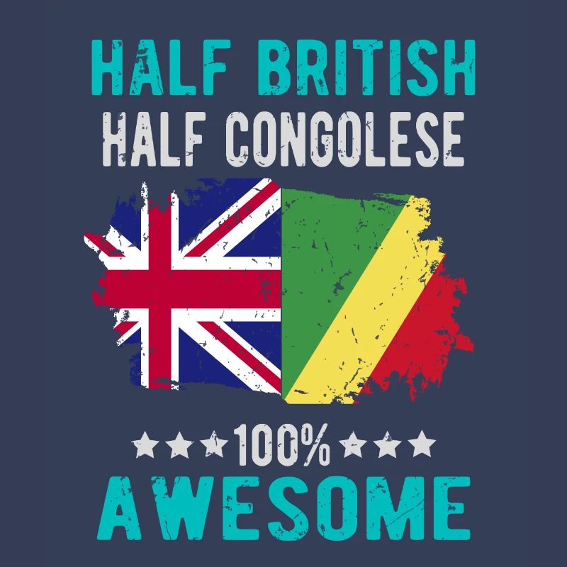 Half British Half Congolese
