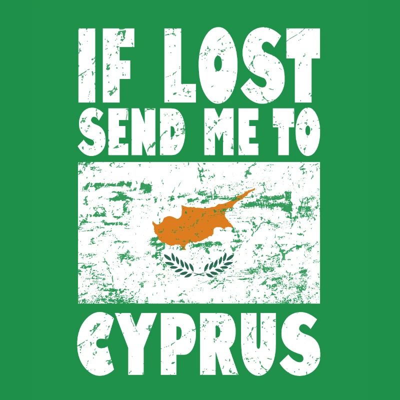 Drapeau de Chypre Disant