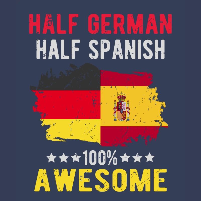 Half German half Spanish