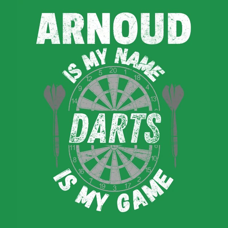 Conception de fléchettes robustes, look vintage et usé