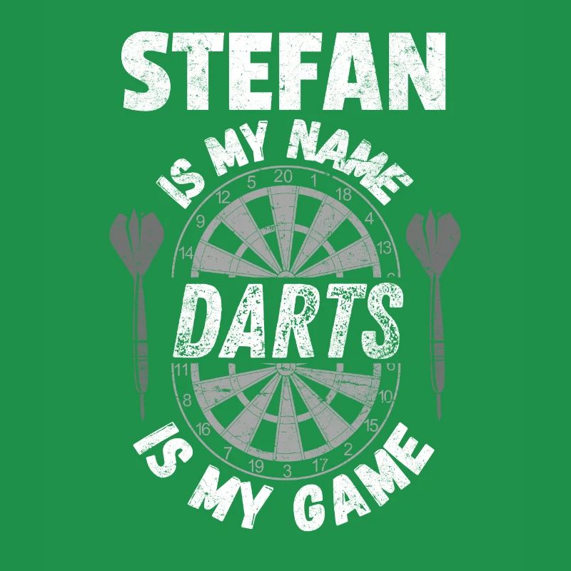 Conception de fléchettes par le nom de Stefan. Cadeaux de fléchettes