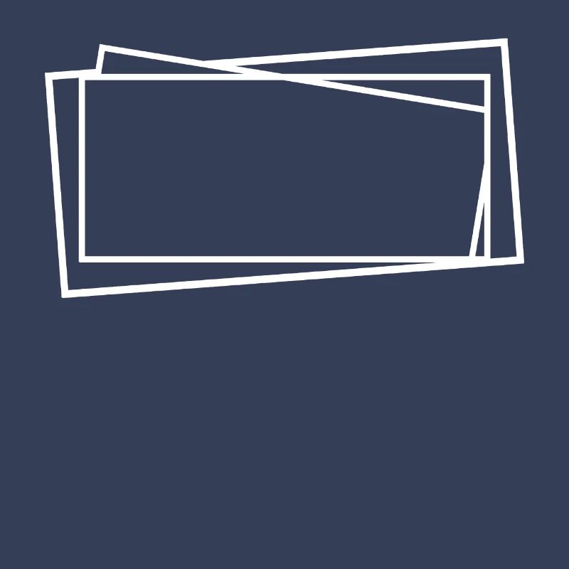 White Square Lines Strokes Frames