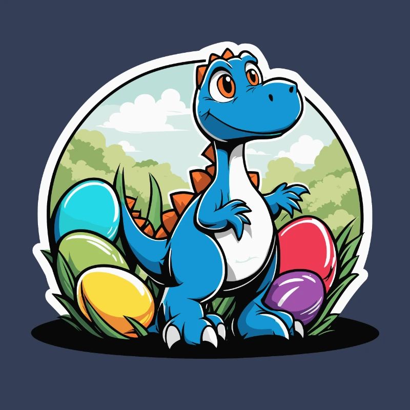 Dinosaur Easter Eggs Easter