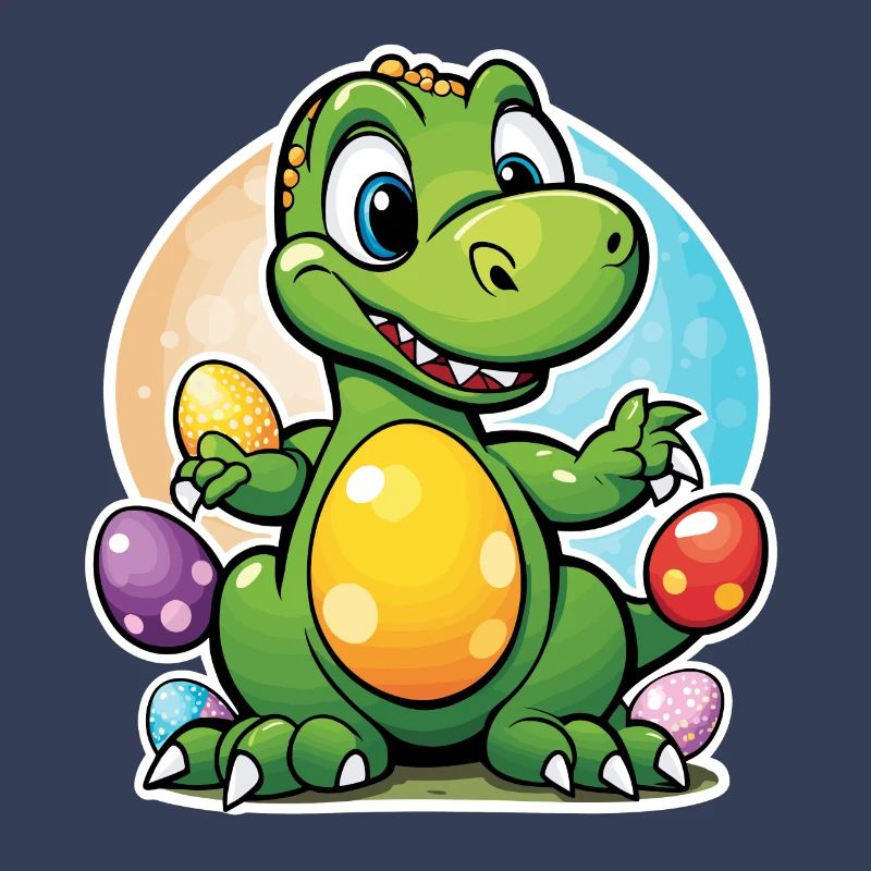 Dinosaur Easter Eggs Easter