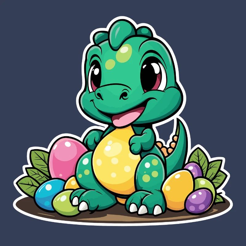 Dinosaur Easter Eggs Easter