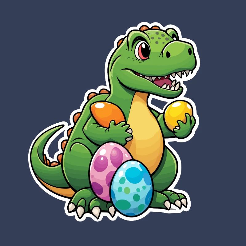 Dinosaur Easter Eggs Easter