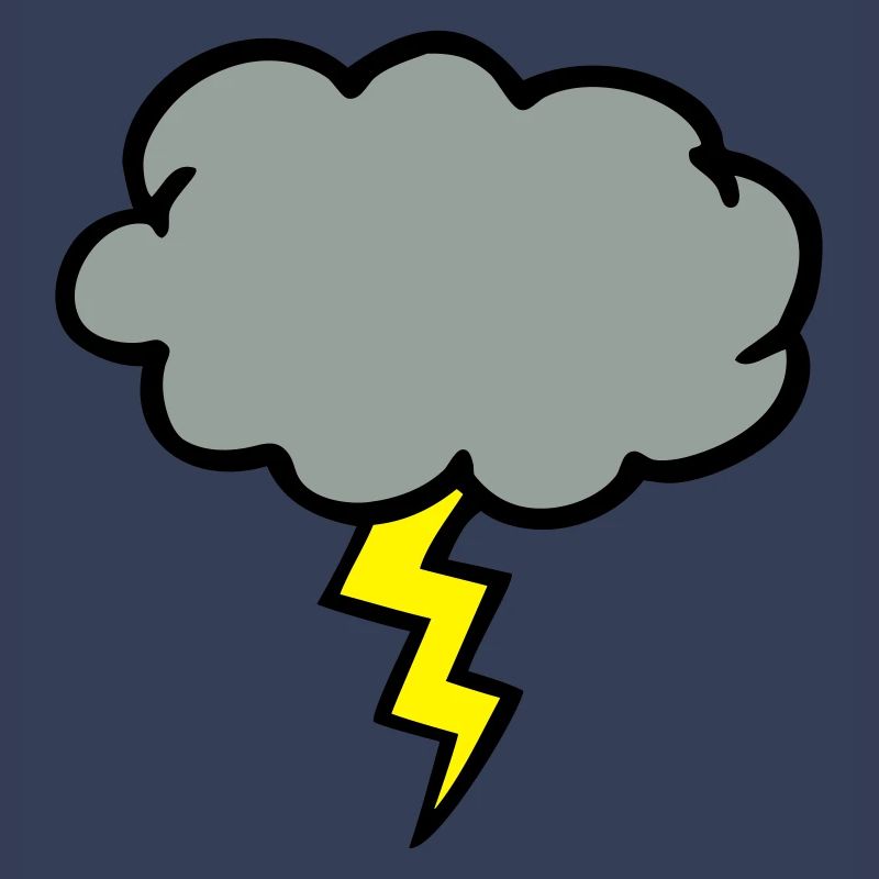 cloud thundercloud lightning thunderbolt