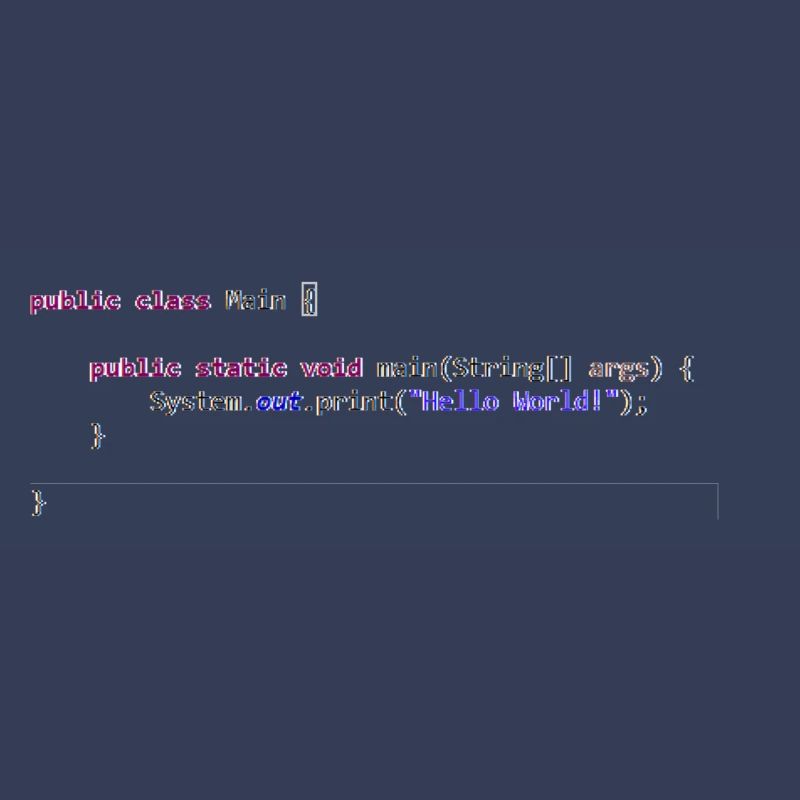 Java Hello World! Geschenkidee