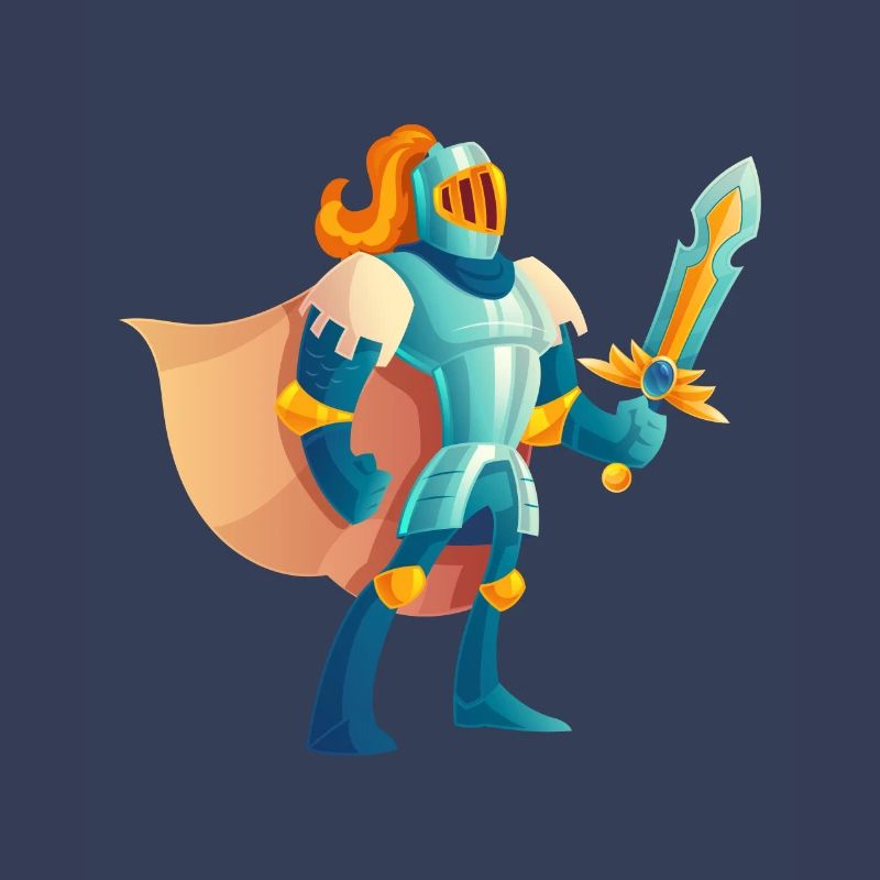 Chevalier avec épée