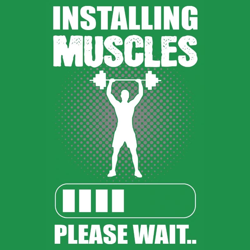 Installing Muscles Please Wait Bodybuilder