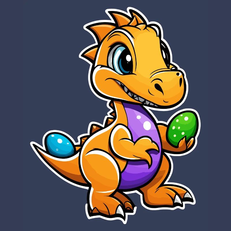 Dinosaur Easter Eggs Easter