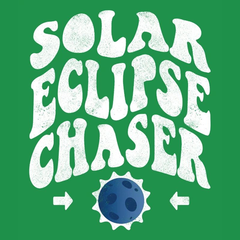 Solar eclipse chaser white