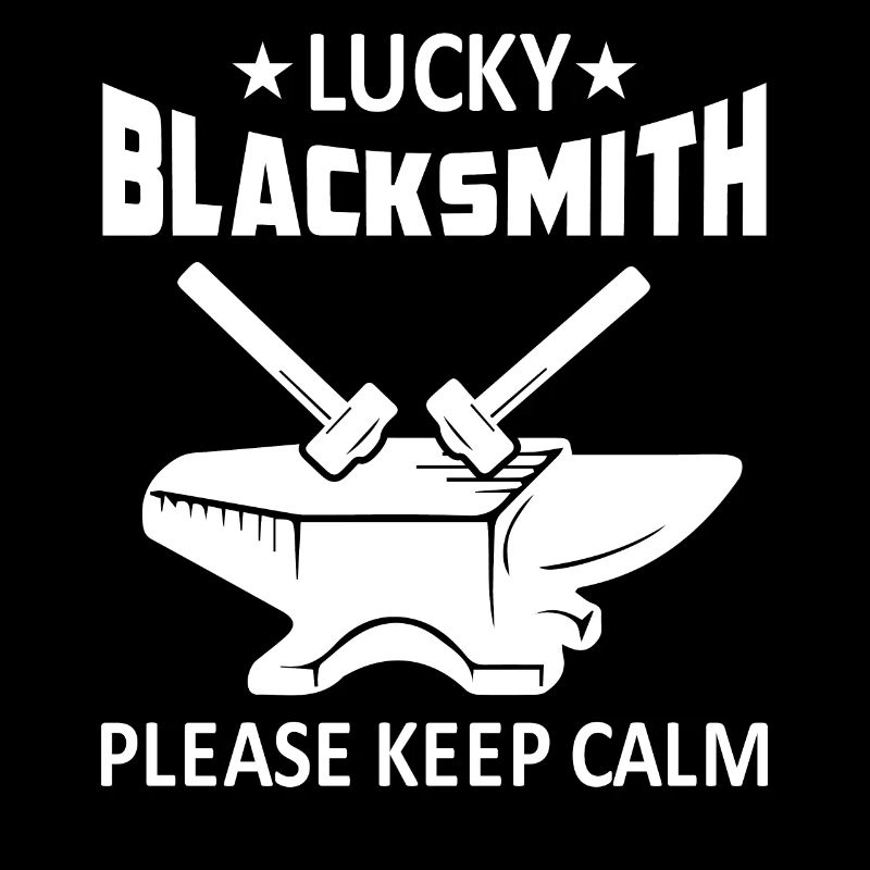 Lucky Blacksmith - please keep calm