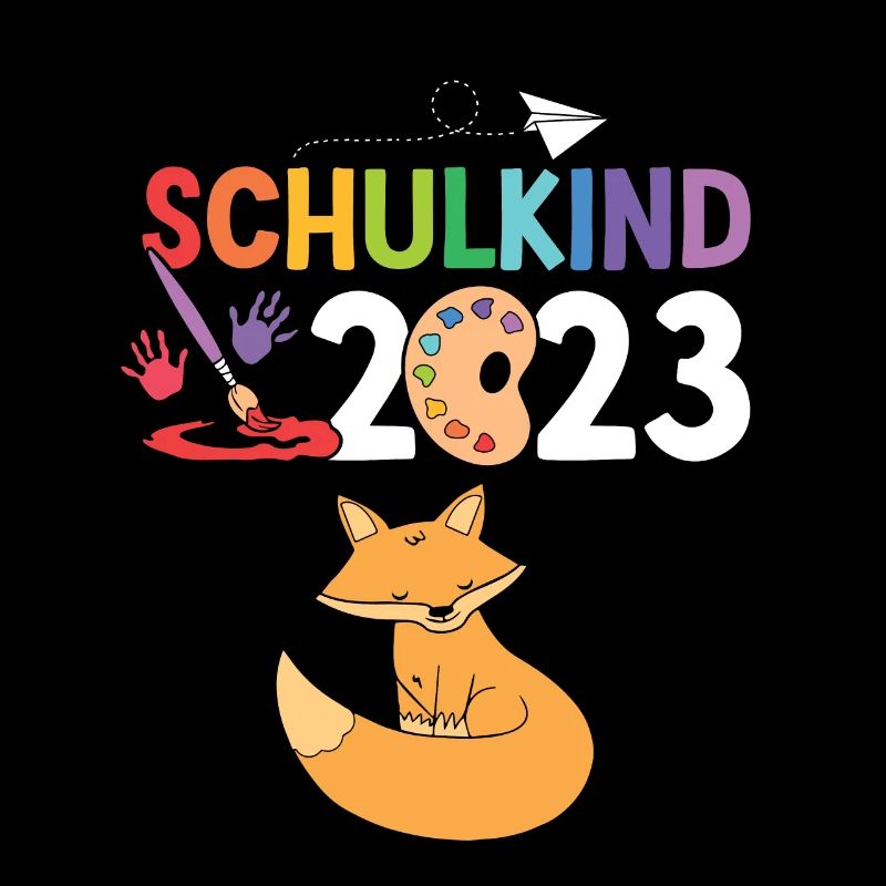 Fuchs Schulanfang Schulkind 2023