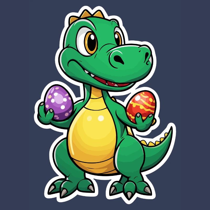 Dinosaur Easter Eggs Easter