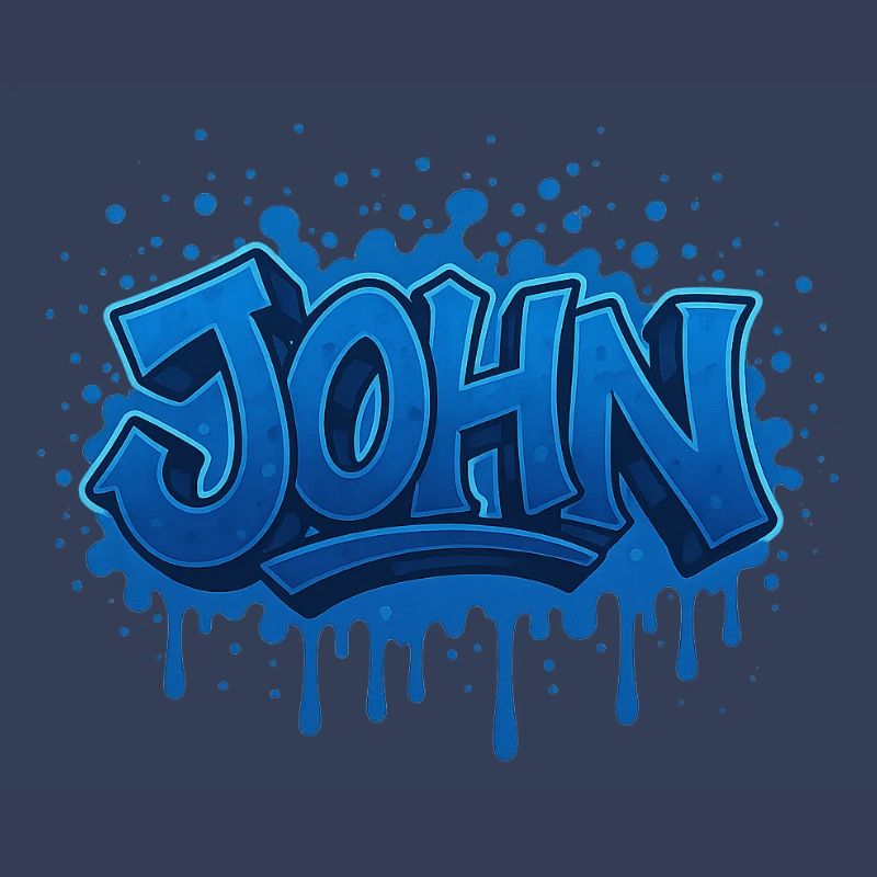Graffiti JOHN Name Gift Ideal Printable On