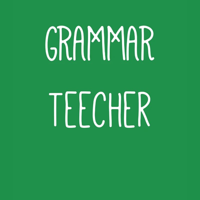 Professeur de grammaire autodérisoire