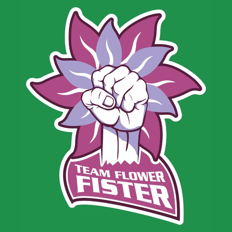Team Flowerfister Blume Geschenk Idee Geschenkidee