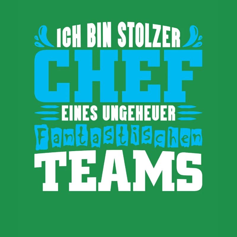 Stolzer Chef Chef Mann Abteilungsleiter Teamchef