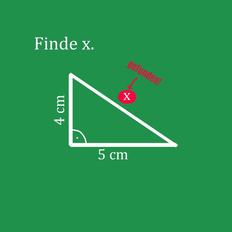 Find x Math Triangle