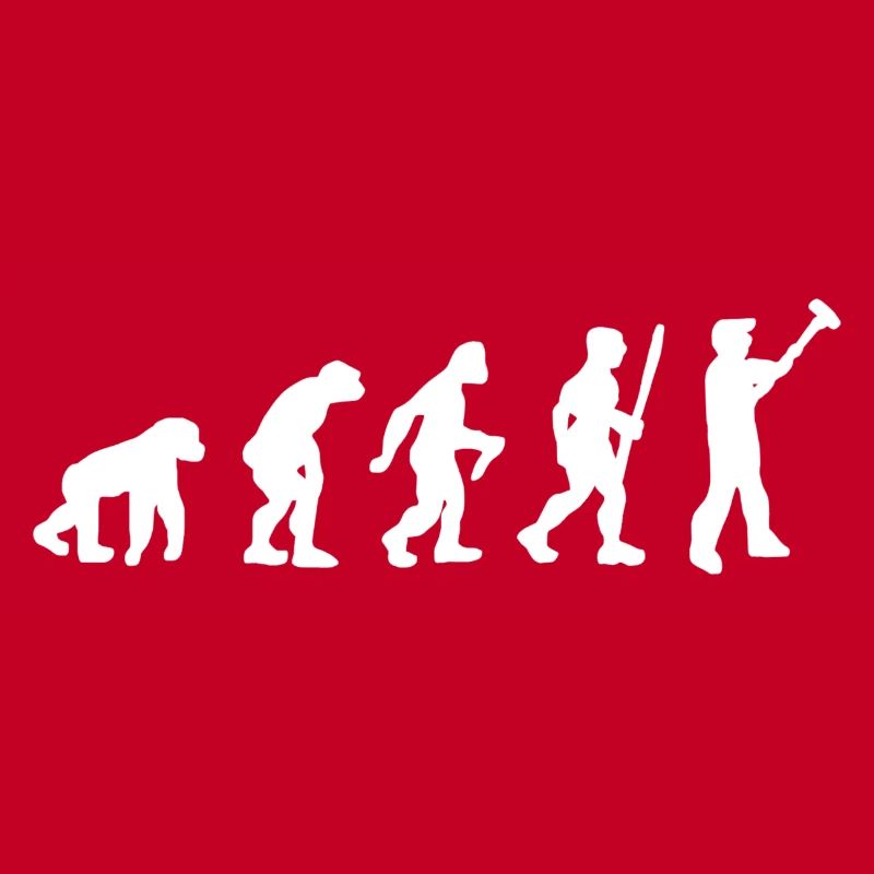 Maler und Lackierer Streichen Evolution Pinsel