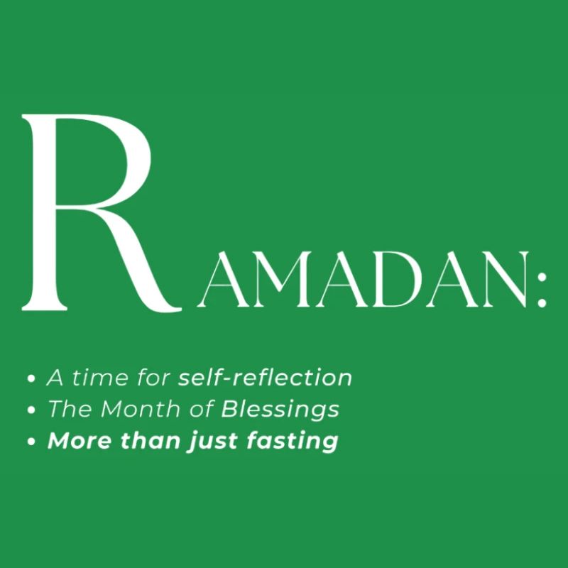 Conception de style de texte du dictionnaire Ramadan