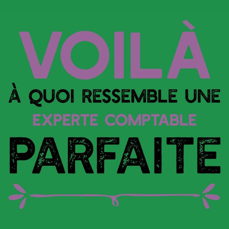 Une Experte comptable parfaite cadeau