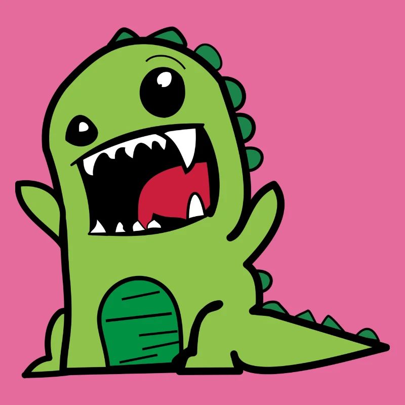 kleines grünes Monster