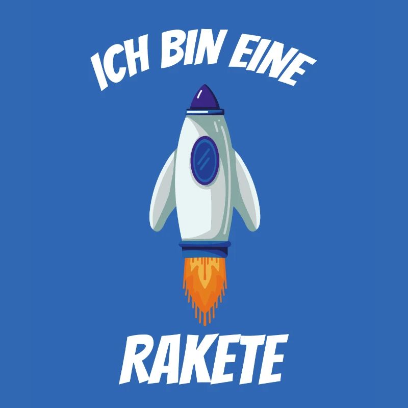 Ich bin eine Rakete