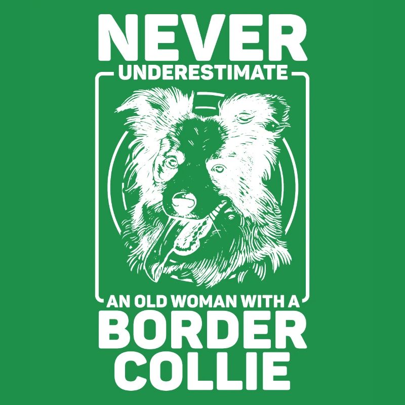 Conception unique de border collie pour
